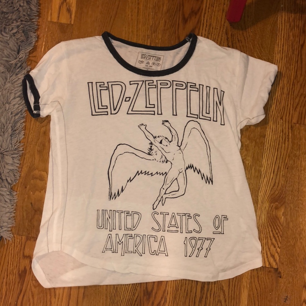 super cool Free People led zeppelin shirt!